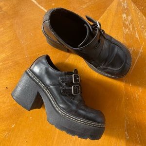 Vintage 90’s Lower Eastside Platform Chunky Mary Janes